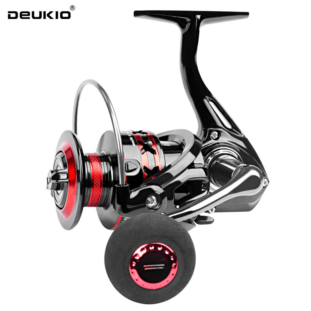 Ice Fishing Reel - DEUKIO прочные шарикоподшипники 12 кг, спиннинговая