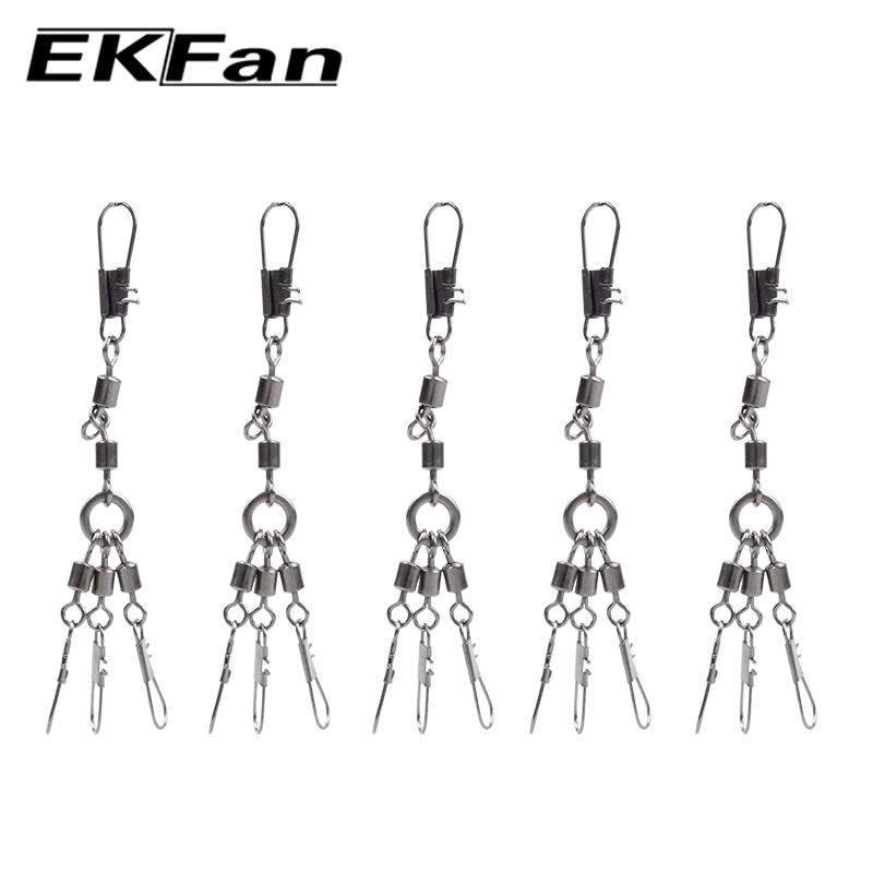 Conventional Reel - EKFan 5 шт. восьмиобразный кольцевой разъем