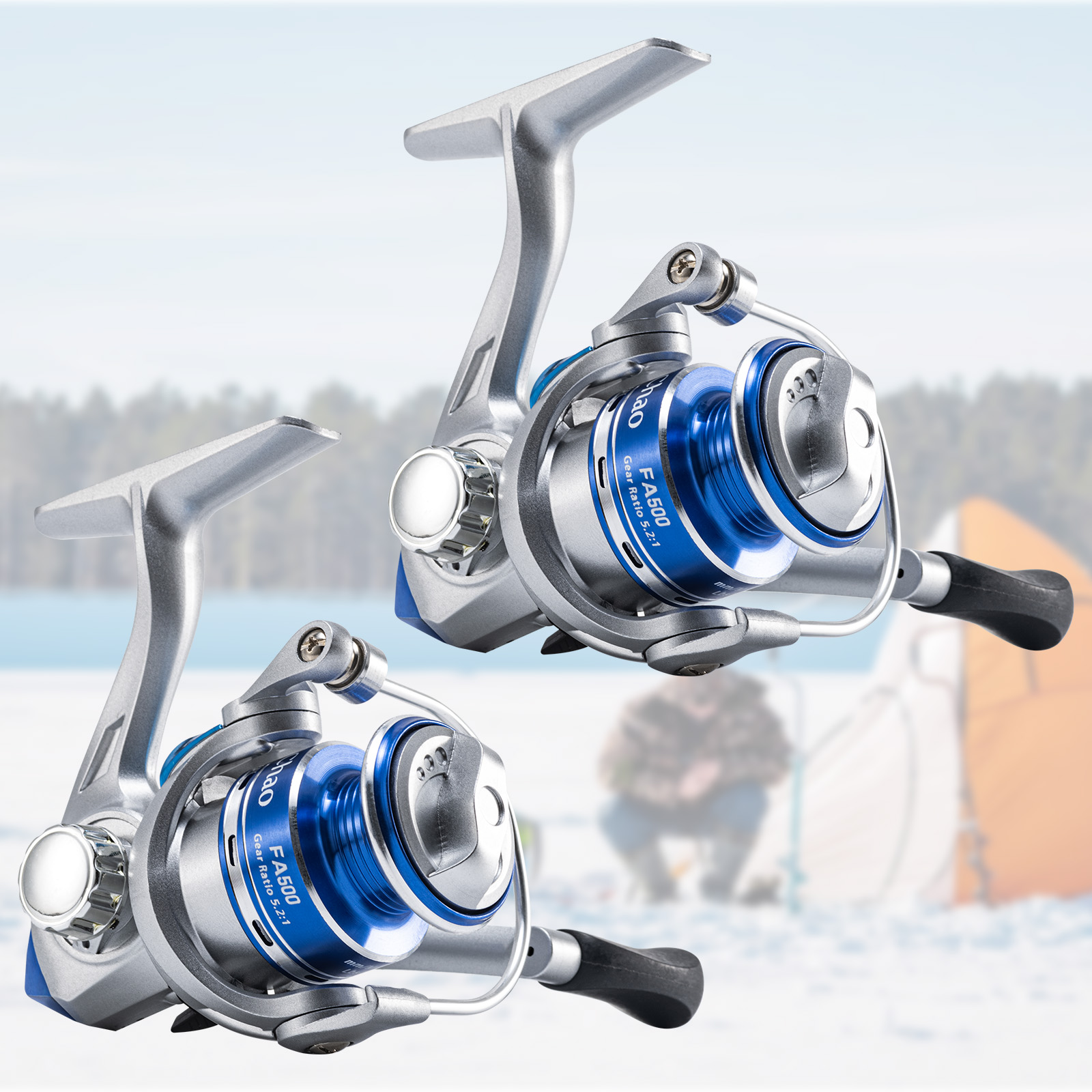 Новые катушки Goture для зимне – обзор и цена Ice Fishing Reel