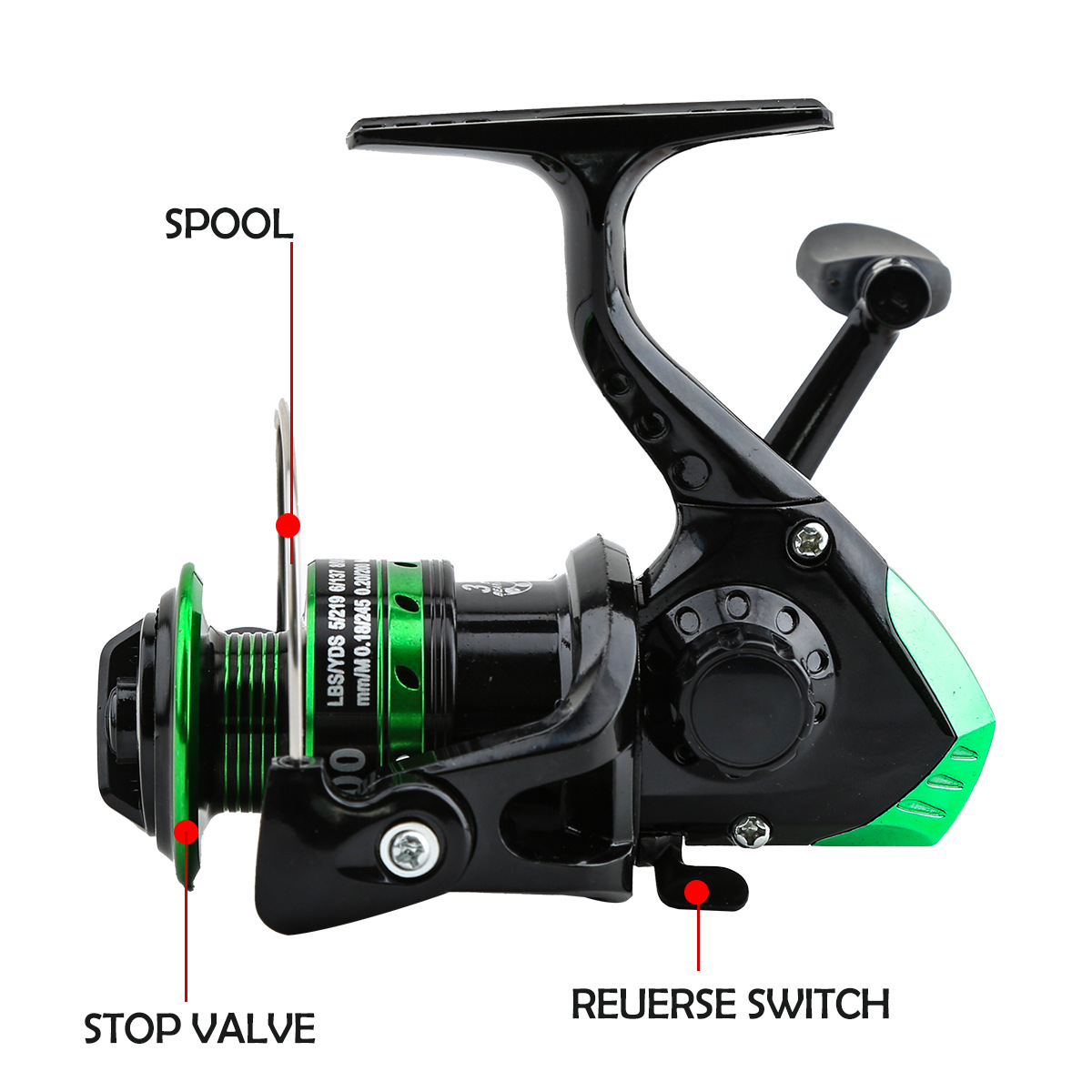 Металлическая спиннинговая кат – обзор и цена Ice Fishing Reel
