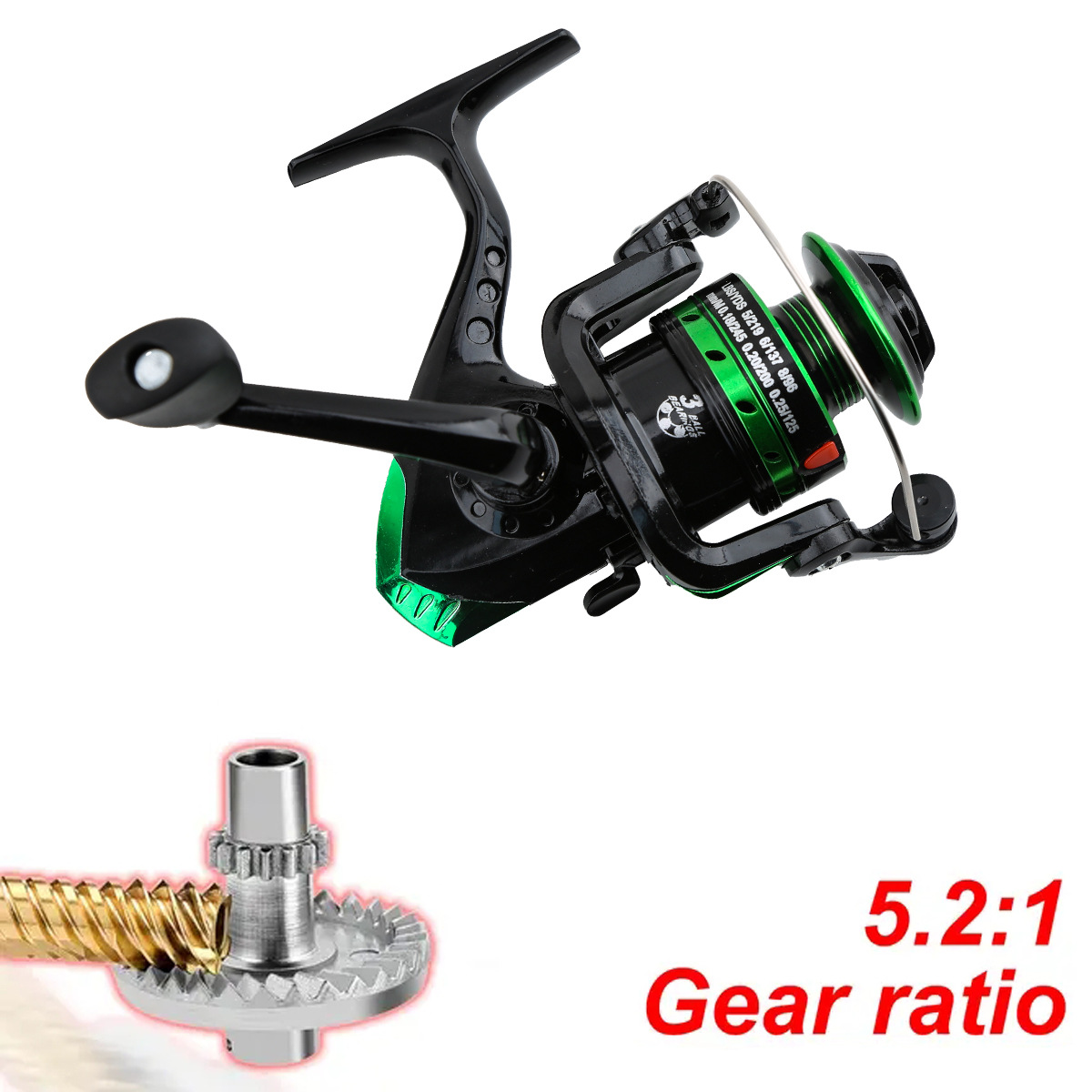 Металлическая спиннинговая кат – обзор и цена Ice Fishing Reel